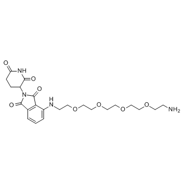 E3 Ligase Ligand-Linker Conjugates 22  Chemical Structure