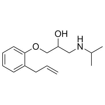 Alprenolol ((RS)-Alprenolol)  Chemical Structure