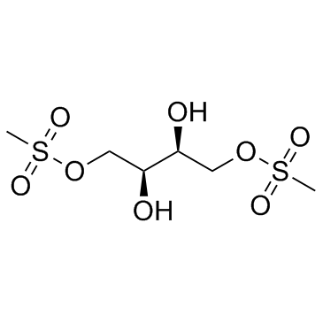 Treosulfan (NSC 39069) Chemische Struktur