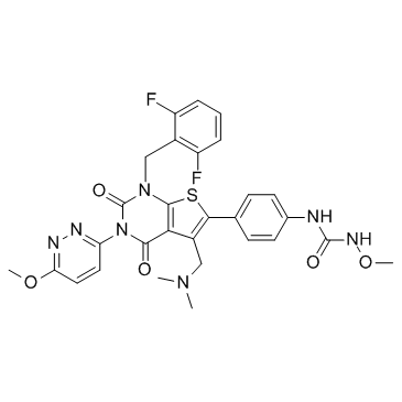 Relugolix (TAK-385) Chemische Struktur