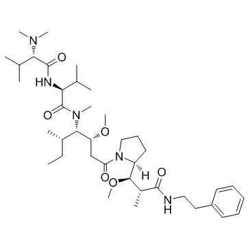 Soblidotin (Auristatin PE)  Chemical Structure