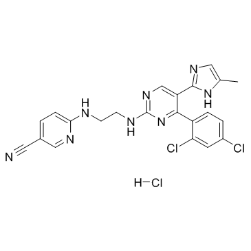 CHIR-99021 monohydrochloride (CT99021 monohydrochloride)  Chemical Structure