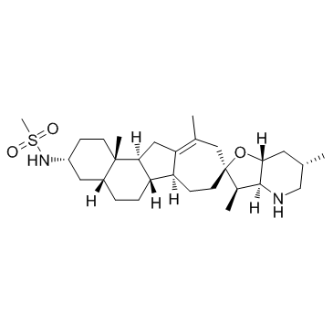 Saridegib (IPI-926) Chemische Struktur