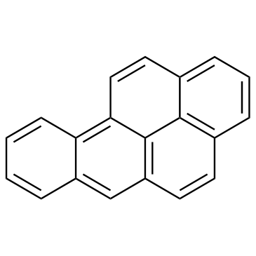 Benzo[a]pyrene (3,4-Benzopyrene) التركيب الكيميائي