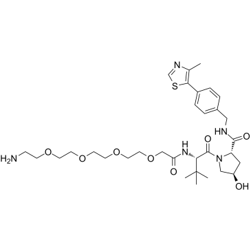 E3 ligase Ligand-Linker Conjugates 7 Free Base 化学構造