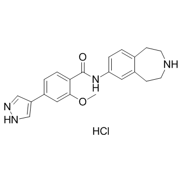 JNJ-47117096 hydrochloride (MELK-T1 hydrochloride) 化学構造