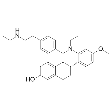 Elacestrant (RAD1901)  Chemical Structure