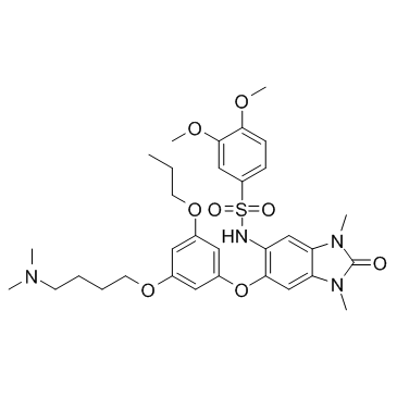 IACS-9571 (ASIS-P040) Chemische Struktur
