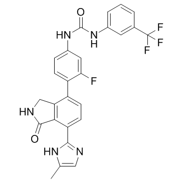 CG-806 (Luxeptinib)  Chemical Structure