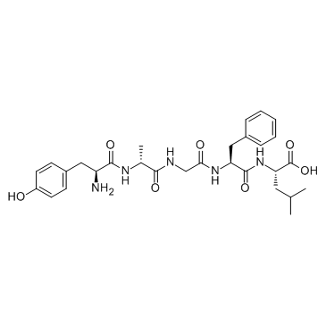[D-Ala2]leucine-enkephalin التركيب الكيميائي