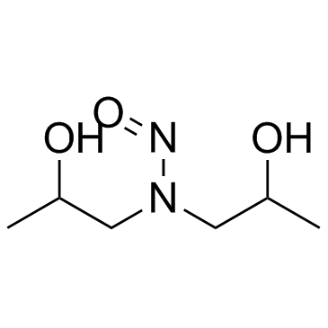 N-Bis(2-hydroxypropyl)nitrosamine (DHPN) Chemical Structure