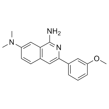 3-arylisoquinolinamine derivative  Chemical Structure