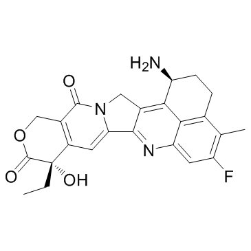 Exatecan (DX-8951)  Chemical Structure