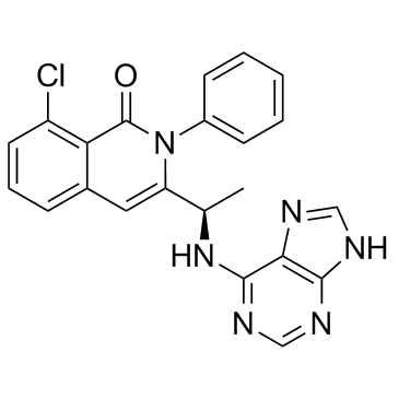 Duvelisib R enantiomer (IPI-145 R enantiomer)  Chemical Structure
