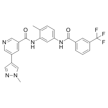 CSF1R-IN-1 التركيب الكيميائي