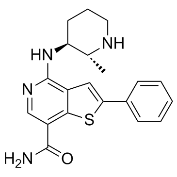 CHK1-IN-2 التركيب الكيميائي