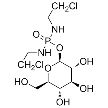GLUFOSFAMIDE (D 19575) 化学構造
