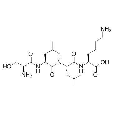 SLLK, Control Peptide for TSP1 Inhibitor  Chemical Structure