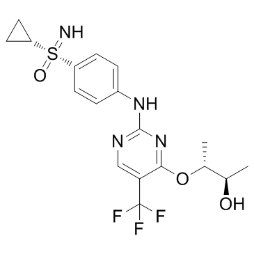 Roniciclib (BAY 1000394) التركيب الكيميائي