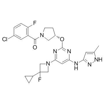 Aurora B inhibitor 1 化学構造