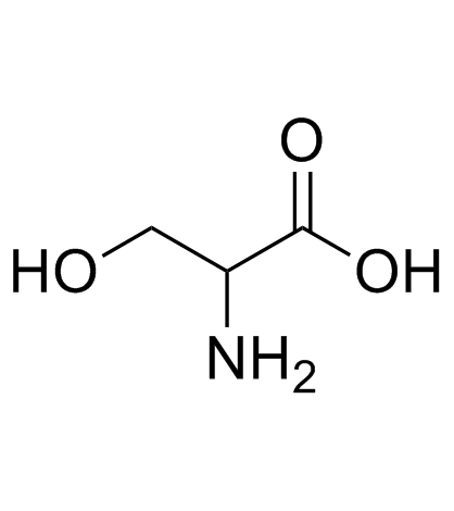 DL-Serine Chemische Struktur