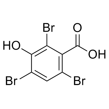 TBHBA (2,4,6-Tribromo-3-hydroxybenzoic acid) التركيب الكيميائي