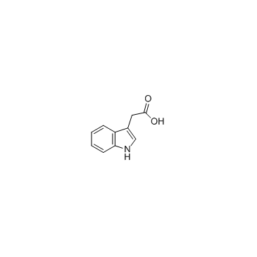 3-Indoleacetic acid (Indole-3-acetic acid) 化学構造