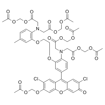 Fluo-3AM Chemische Struktur