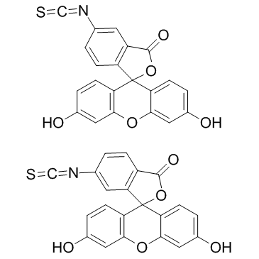 5(6)-FITC التركيب الكيميائي