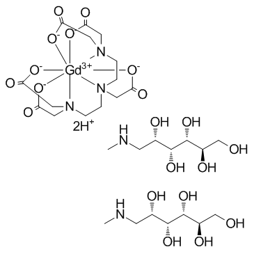 Gadopentetate dimeglumine (SH-L-451A) التركيب الكيميائي