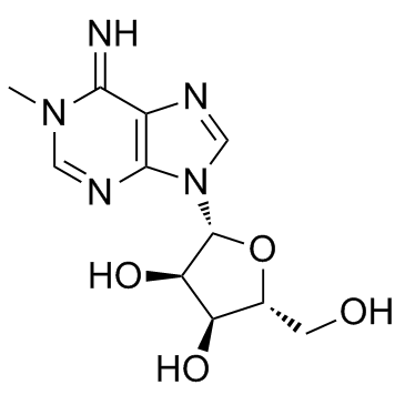 1-Methyladenosine 化学構造
