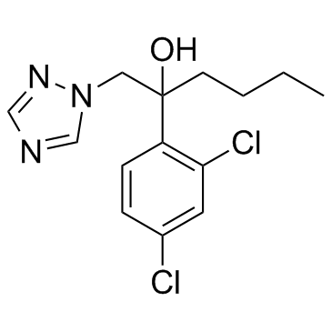 Hexaconazole ((-)-Hexaconazol) التركيب الكيميائي