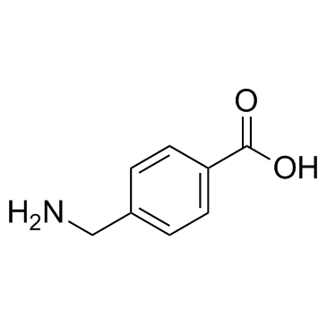 4-(Aminomethyl)benzoic acid (α-Amino-p-toluic acid)  Chemical Structure