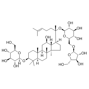 Notoginsenoside Fe (Notoginseng triterpenes) Chemische Struktur