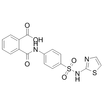 Phthalylsulfathiazole (N4-Phthalylsulfathiazole) Chemical Structure