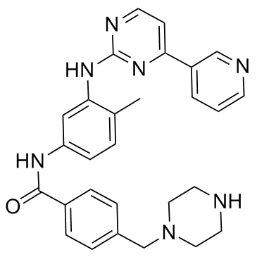 N-Desmethyl imatinib 化学構造