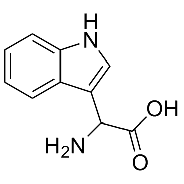 DL-3-Indolylglycine التركيب الكيميائي