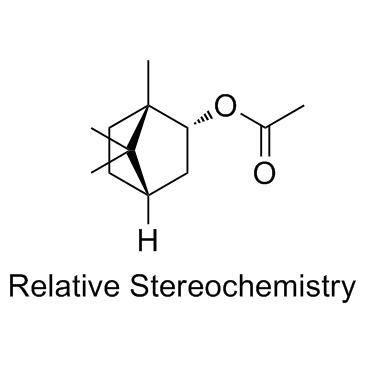 Bornyl acetate  Chemical Structure