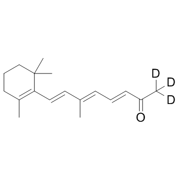 β-Apo-13-carotenone D3 (D'Orenone D3)  Chemical Structure