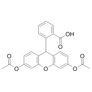 Dihydrofluorescein diacetate Chemische Struktur