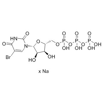 5-BrUTP sodium salt  Chemical Structure