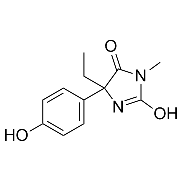 4-Hydroxymephenytoin Chemische Struktur