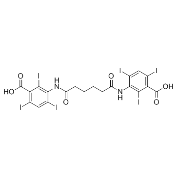 Iodipamide (Adipiodone) Chemical Structure