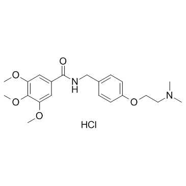 Trimethobenzamide hydrochloride (Ro 2-9578) التركيب الكيميائي