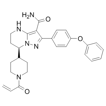 (R)-Zanubrutinib ((R)-BGB-3111)  Chemical Structure