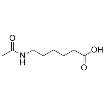 6-Acetamidohexanoic acid (Acexamic Acid) Chemical Structure