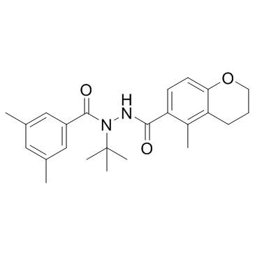 Chromafenozide (ANS118) 化学構造