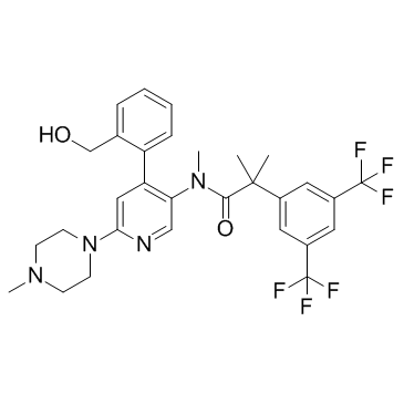 Netupitant metabolite Monohydroxy Netupitant (Monohydroxy Netupitant)  Chemical Structure