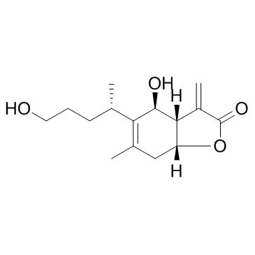 Britannilactone (Desacetylinulicin) التركيب الكيميائي
