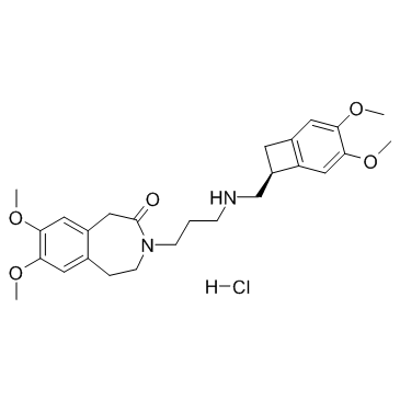 Ivabradine metabolite N-Demethyl Ivabradine hydrochloride  Chemical Structure